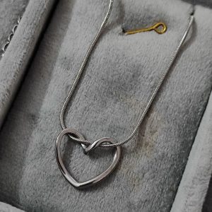 گردنبند قلب استیل