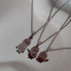 گردنبند ست سه نفره مینیون ها