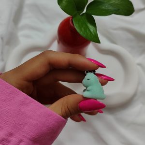آویز موبایل دایناسور پشمالو