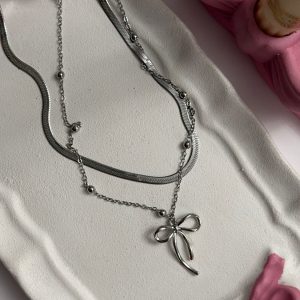 گردنبند دولاین پاپیون