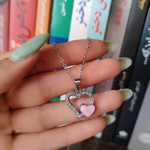 گردنبند استیل قلب