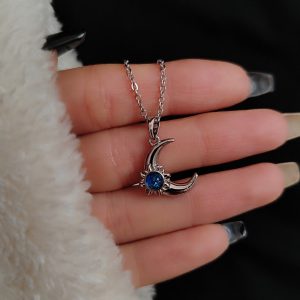 گردنبند ماه استیل
