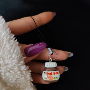 آویز موبایل طرح نوتلا