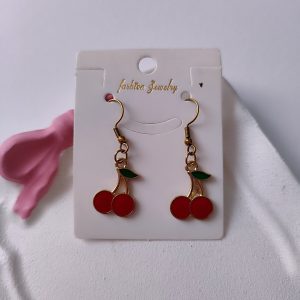 گوشواره تابستونی طرح گیلاس