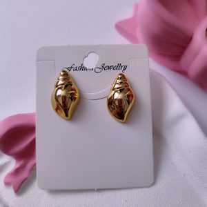 گوشواره میخی گوشفیل طلایی